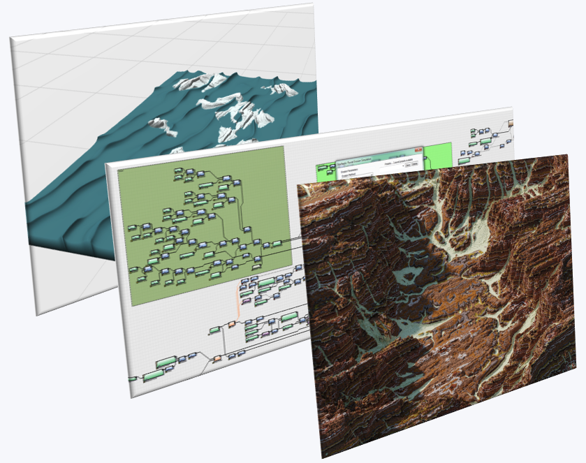 Procedural terrain / map design
